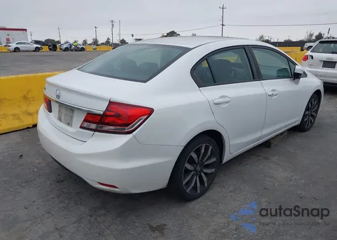 2015 Honda Civic Ex-L from USA, damaged, VIN 19XFB2F99FE279891